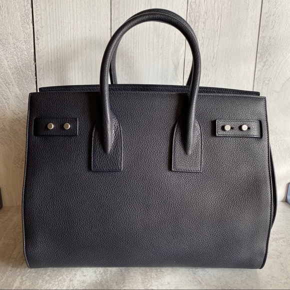 Yves Saint Laurent Sac De Jour Souple Bag - Navy - Picture 2 of 10